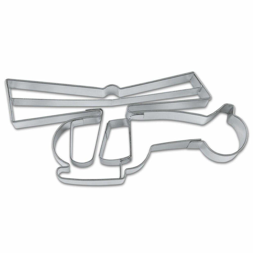 Städter embossed cookie cutter helicopter / helicopter, cookie cutter, cookie mold, biscuit, cookies, stainless steel, 11 cm, 199637