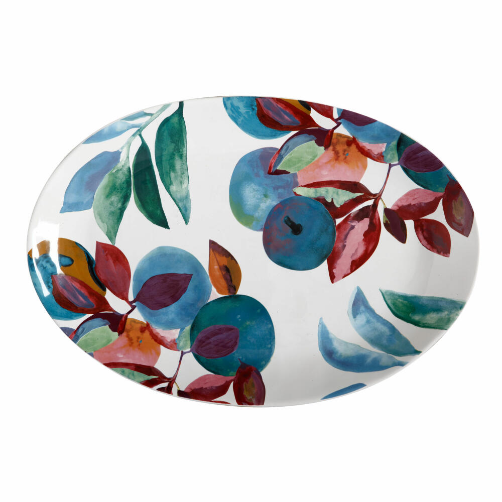 Maxwell & Williams SAMBA Platte Oval, Servierplatte, Servierteller, Keramik, 40 x 28.5 cm, DR0362