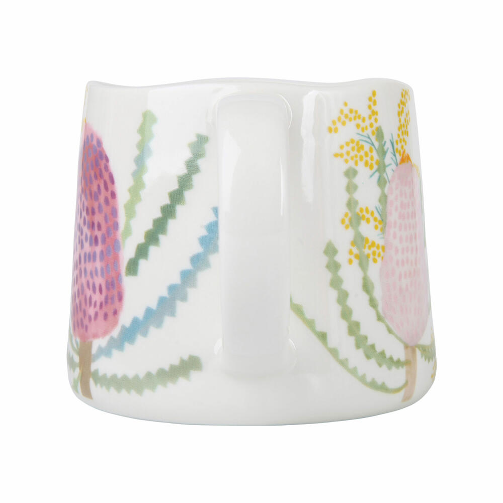 Maxwell &amp; Williams NATIVE BLOOMS Mug Banksia, Cup, Coffee Mug, Tea Mug, Porcelain, 350 ml, DI0376