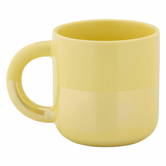 Maxwell & Williams HORIZON Becher, Kaffeebecher, Teebecher, Tasse, Porzellan, Gelb, 350 ml, DI0405