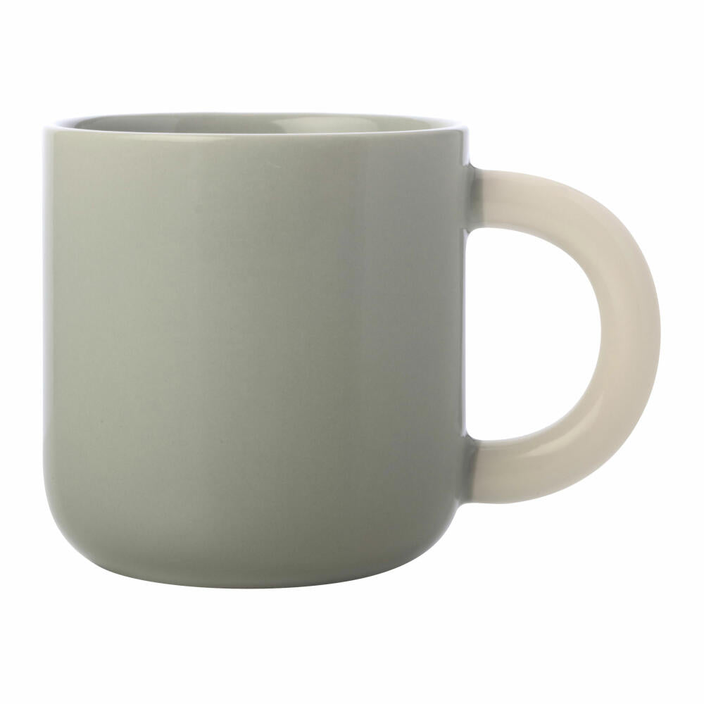 Maxwell & Williams Becher Sherbet, Tasse, Kaffeetasse, Porzellan, Grau, 370 ml, DI0342