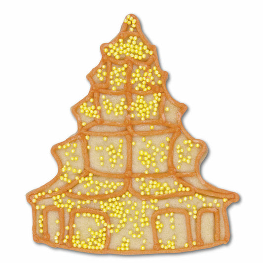 Städter Präge-Ausstecher Chinesischer Turm Englischer Garten München, Ausstechform, Plätzchenform, Keks, Plätzchen, Edelstahl, 9.5 cm, 199736