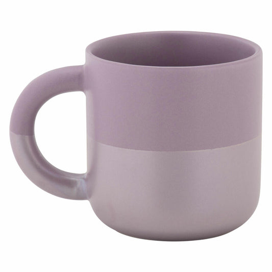 Maxwell & Williams HORIZON Becher, Kaffeebecher, Teebecher, Tasse, Porzellan, Lila, 350 ml, DI0400