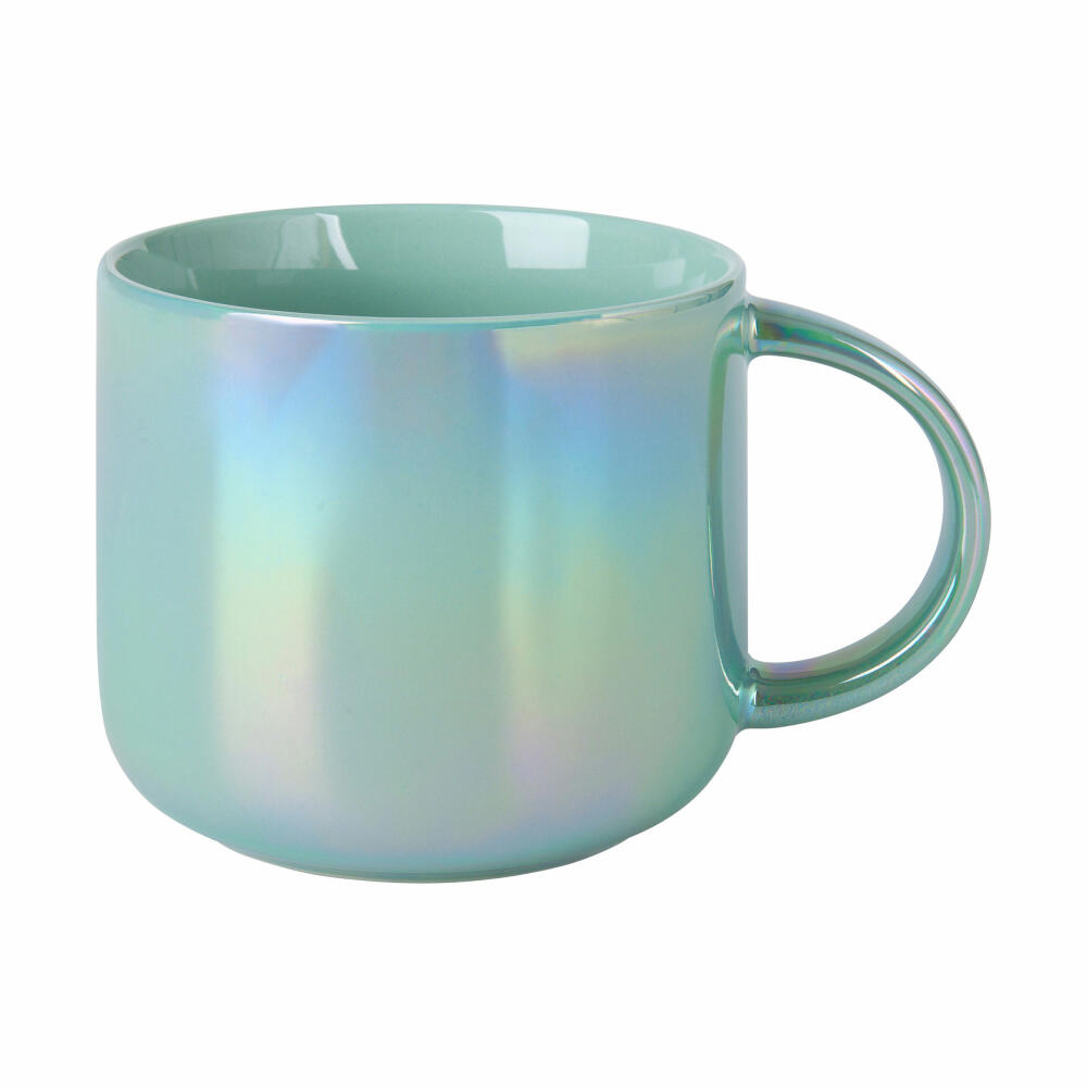 Maxwell & Williams Becher Luxe, Kaffeebecher, Tasse, Porzellan, Grün, 440 ml, DI0364