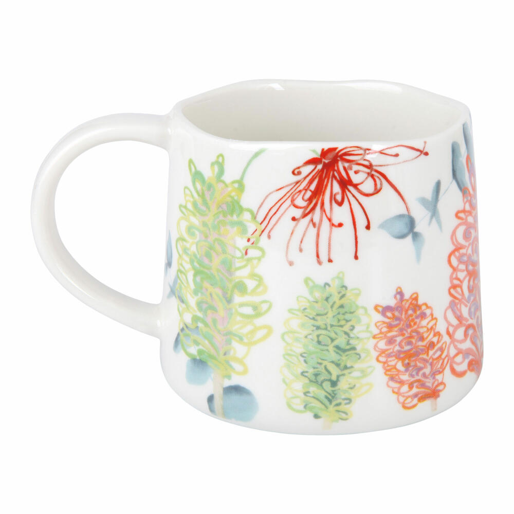 Maxwell &amp; Williams NATIVE BLOOMS Mug Grevillea, Cup, Coffee Mug, Tea Mug, Porcelain, 350 ml, DI0374