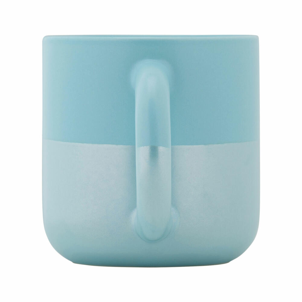 Maxwell & Williams HORIZON Becher, Kaffeebecher, Teebecher, Tasse, Porzellan, Hellblau, 350 ml, DI0403