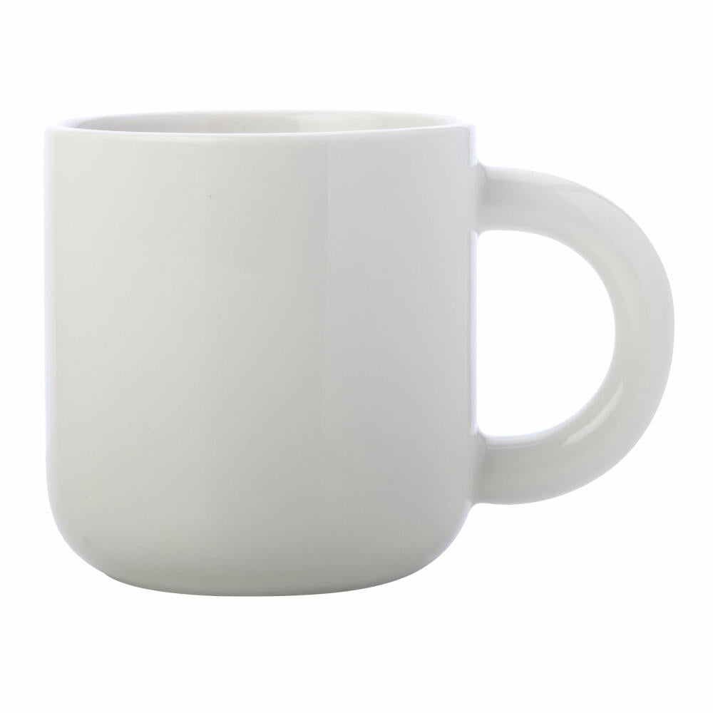 Maxwell & Williams Becher Sherbet, Tasse, Kaffeetasse, Porzellan, Weiß, 370 ml, DI0345