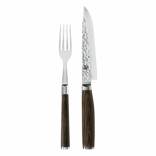 Kai Shun Premier Tim Mälzer Besteck-Set, 2-tlg., Steakmesser, Gabel, Messer, TDM-0907