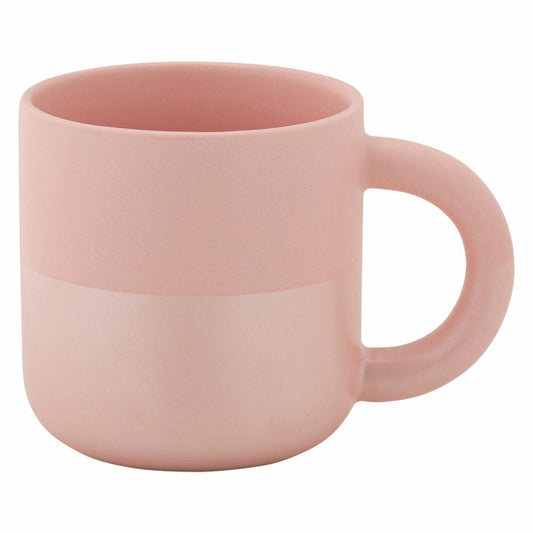 Maxwell & Williams HORIZON Becher, Kaffeebecher, Teebecher, Tasse, Porzellan, Pink, 350 ml, DI0401