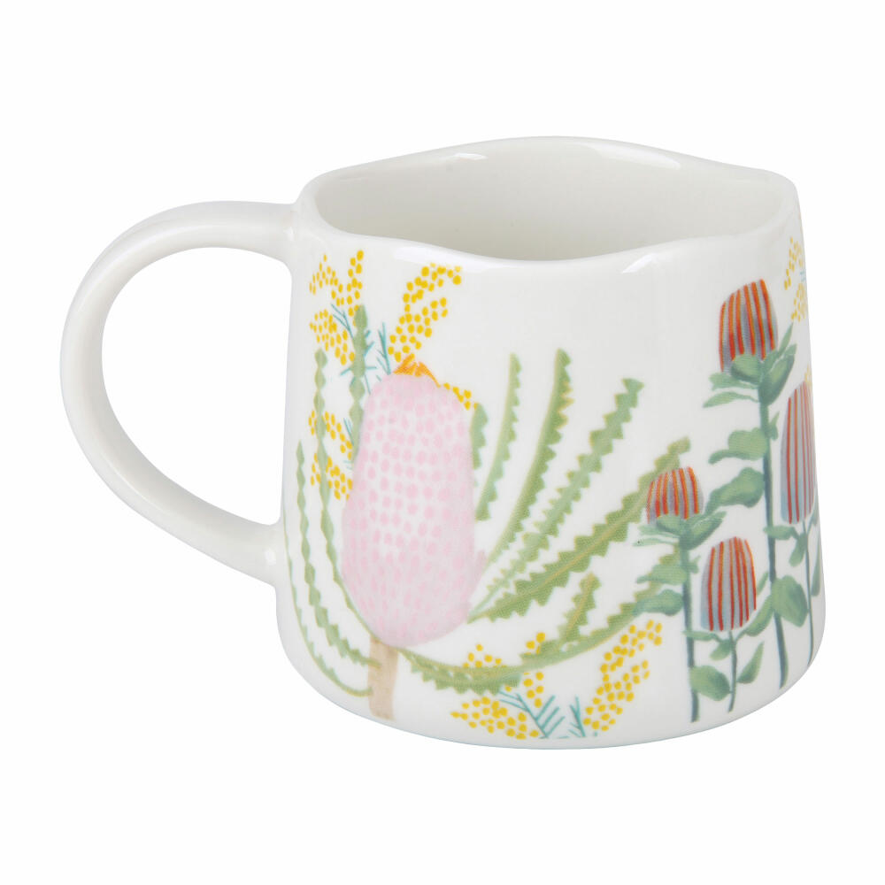Maxwell &amp; Williams NATIVE BLOOMS Mug Banksia, Cup, Coffee Mug, Tea Mug, Porcelain, 350 ml, DI0376