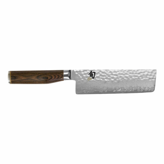 Kai Shun Premier Tim Mälzer Nakiri, Messer, Hackmesser, Gemüsemesser, Damastmesser, 14 cm, TDM-1742