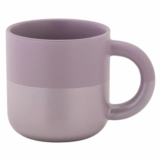 Maxwell & Williams HORIZON Becher, Kaffeebecher, Teebecher, Tasse, Porzellan, Lila, 350 ml, DI0400