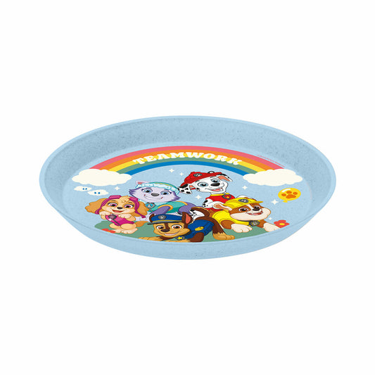 Koziol Teller Connect Plate Grow Paw Patrol, Dessertteller, Kunststoff, Organic Sky Blue, 20.5 cm, 8308736