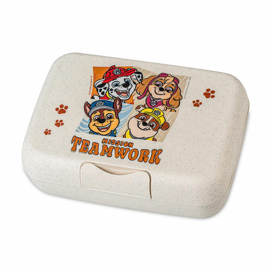 Koziol Lunchbox Candy L Grow Paw Patrol mit Trennschale, Frühstücksbox, Kunststoff, Organic Moon, 8313744