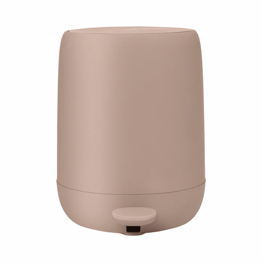 Blomus Treteimer Sono Misty Rose, Abfalleimer, Mülleimer, Kunststoff, Silikon, 5 L, 66379