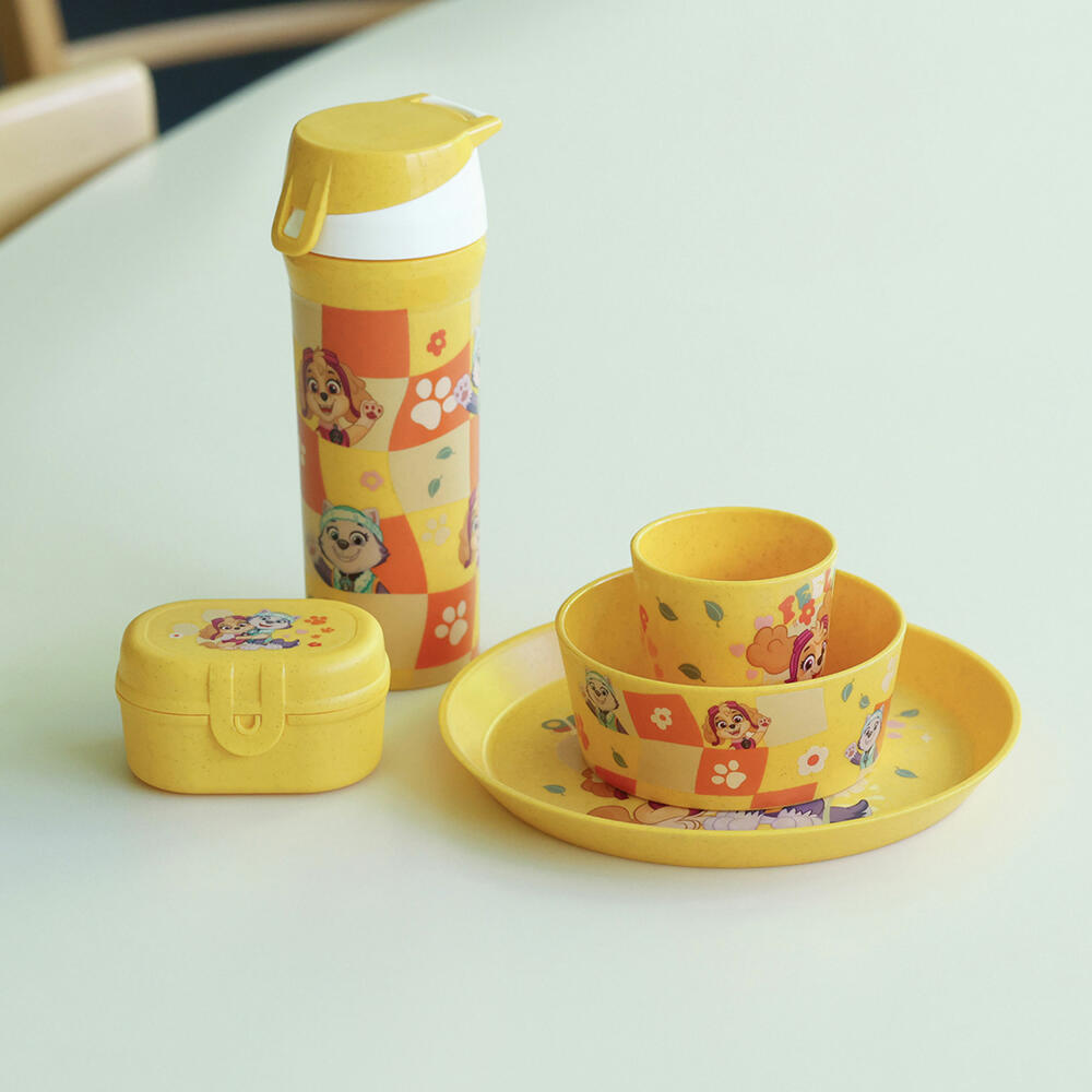 Koziol Teller Connect Plate Grow Paw Patrol, Dessertteller, Kunststoff, Organic Yellow, 20.5 cm, 8309737