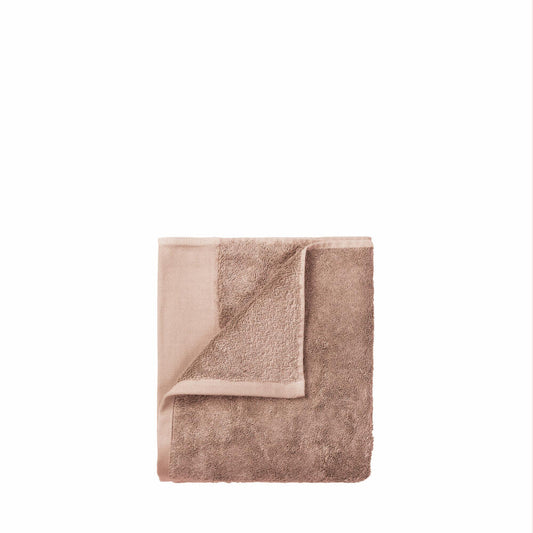 Blomus Gästehandtücher 4er-Set Riva Misty Rose, Handtücher, 100% Baumwolle, 30 x 30 cm, 66394