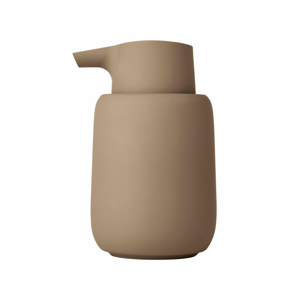 Blomus soap dispenser Sono Tan, ceramic, silicone, plastic, 250 ml, 66370