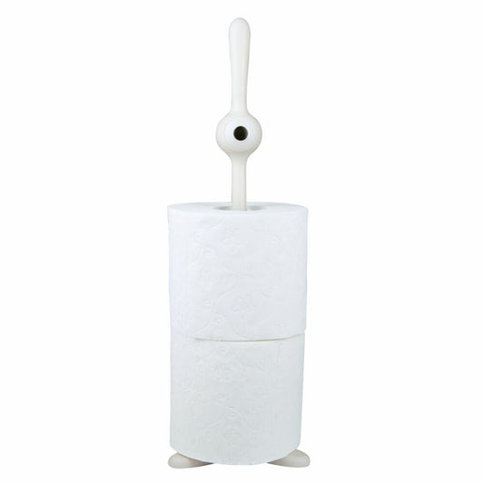 Koziol Toq Papierrollenhalter, Toilettenpapierhalter, Kunststoff, Solid Weiß, ohne Papier, 5009525