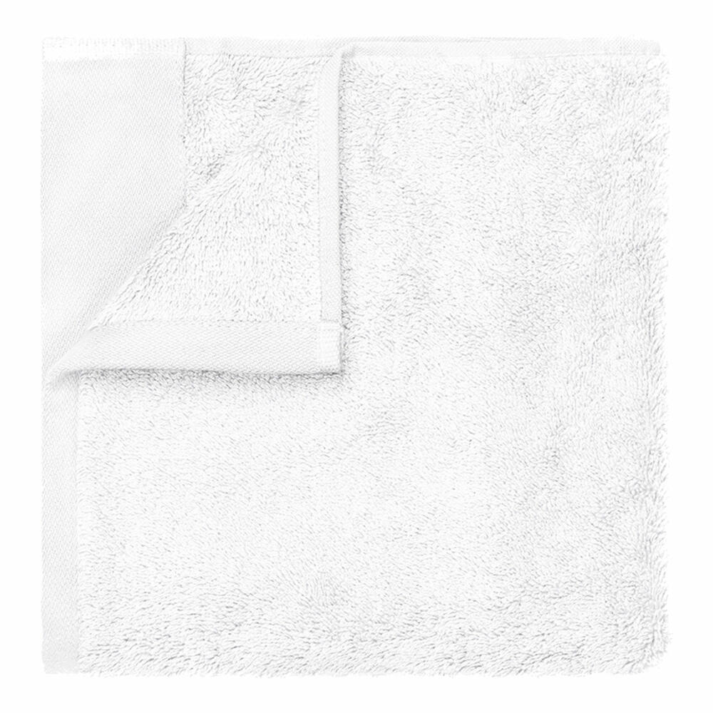 Blomus Handtuch Riva, Badehandtuch, Badhandtuch, Baumwolle, White, 50 x 100 cm, 66295