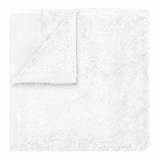 Blomus Handtuch Riva, Badehandtuch, Badhandtuch, Baumwolle, White, 50 x 100 cm, 66295