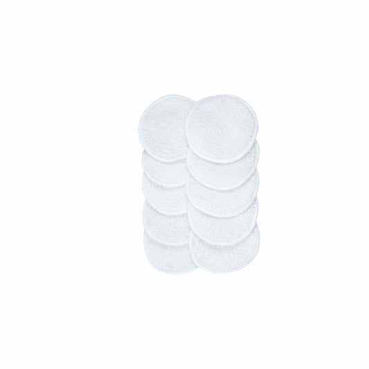 Blomus Make-Up Entfernungspads 10er-Set Asea White, Abschminkpads, Baumwolle, 8 cm, 66342