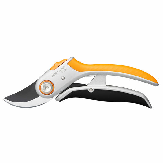 Fiskars Plus Metal Bypass Pruner P751, Bypass Shears, Cast Aluminum, 1057172