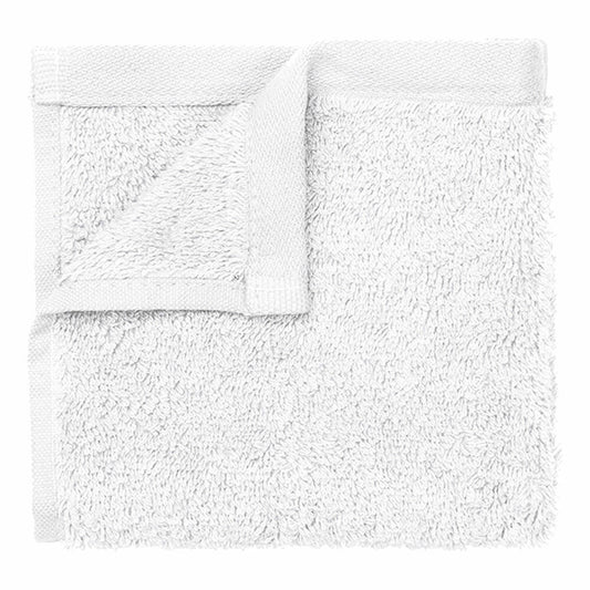 Blomus Gästehandtücher 4er Set Riva, Gästehandtuch, Handtuch, Baumwolle, White, 30 x 30 cm, 66297