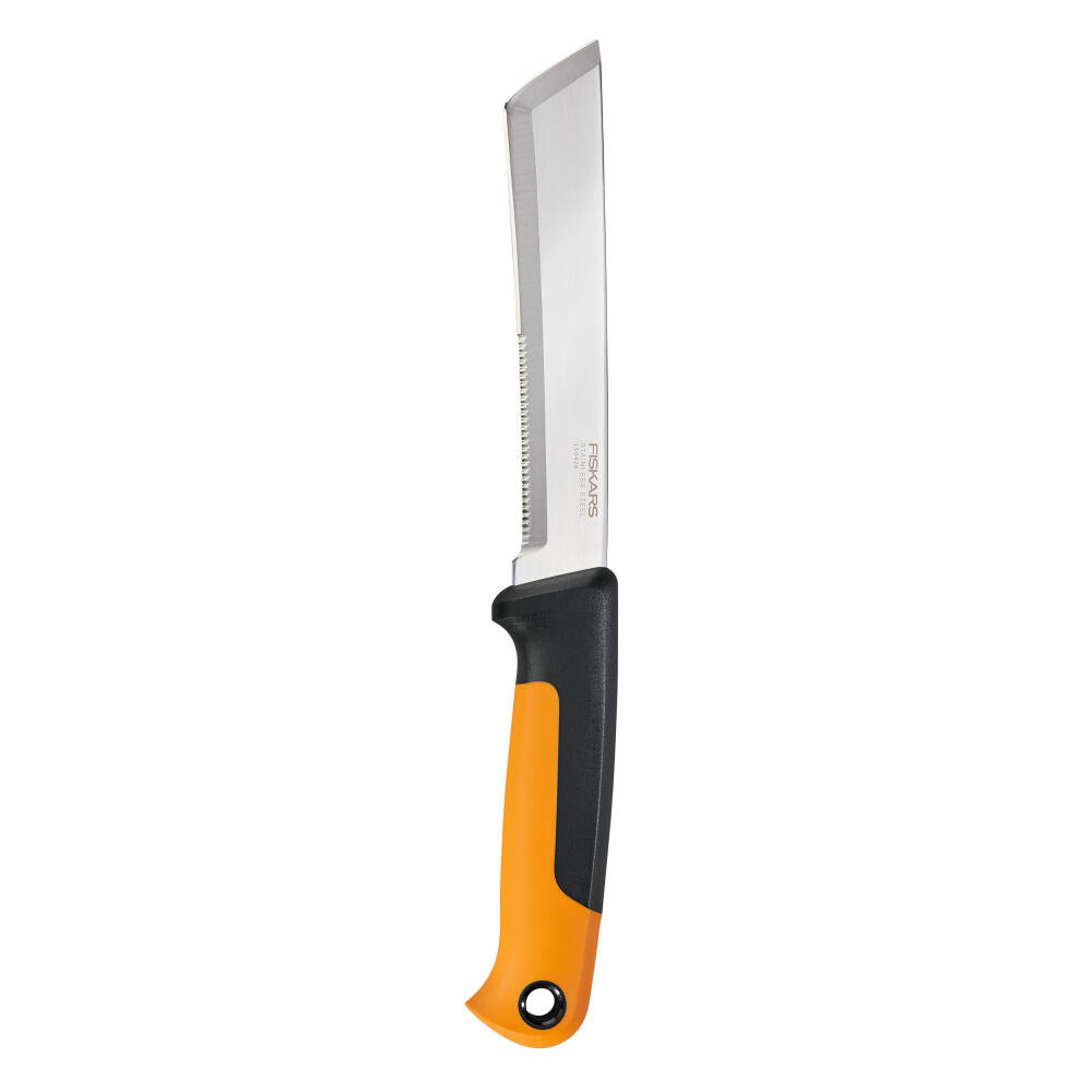 Fiskars X-series harvesting knife K82, vegetable knife, garden knife with protective cover, 1062830