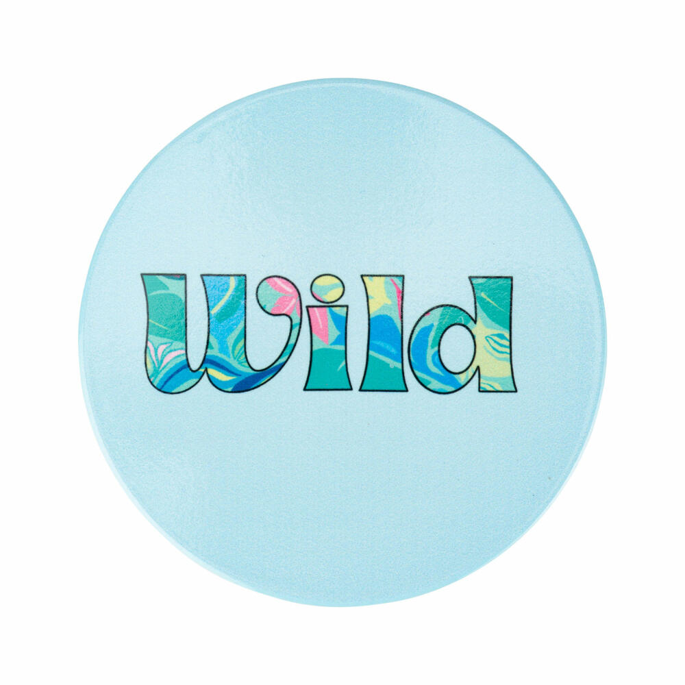 Maxwell &amp; Williams BE FIERCE Ceramic Coaster Wild, Coaster, Ceramic / Cork, 10 cm, DU0417
