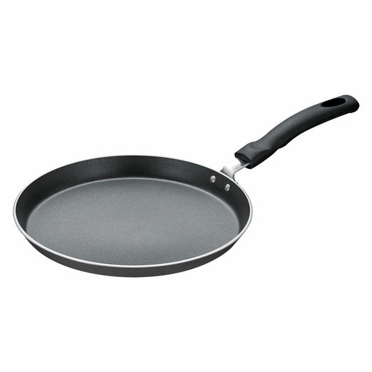 Berndes b.green Alu Recycled Induction Crêpe Pan, Pancake Pan, Aluminium, Black, 25 cm, 0005443325