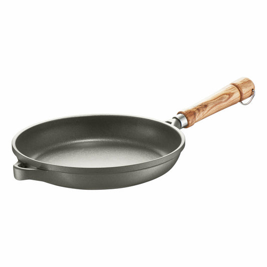 Berndes Bonanza Induction frying pan, pan, non-stick coating, cast aluminum, gray, Ø 24 cm, 071224