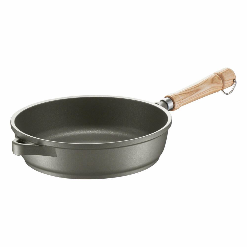 Berndes Bonanza Induction Sauté Pan, Pan, Non-Stick Coating, Cast Aluminium, Grey, Ø 24 cm, 071324