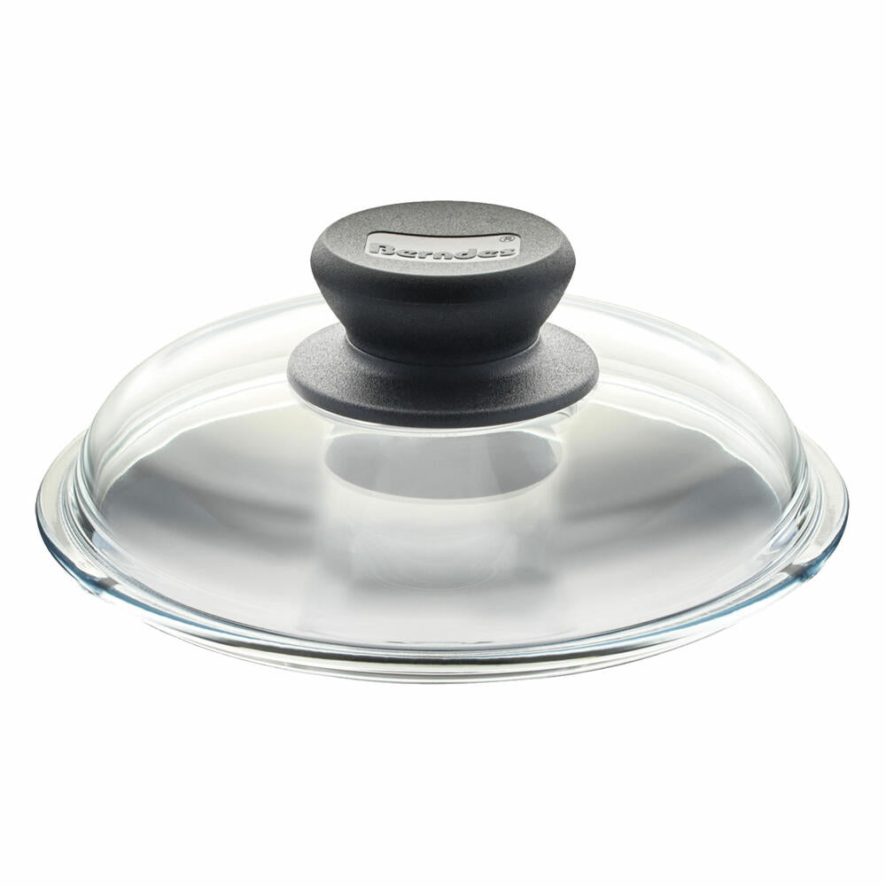 Berndes domed glass lid with plastic knob, glass, transparent, Ø 16 cm, 004416