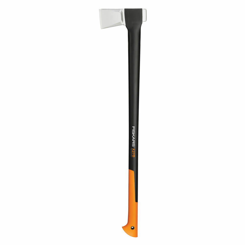 Fiskars Spaltaxt X27-XXL, Spalt Axt, Gartenbeil, Gartenzubehör, Stahl / Kunststoff, Schwarz / Orange, 91 cm, 1015644