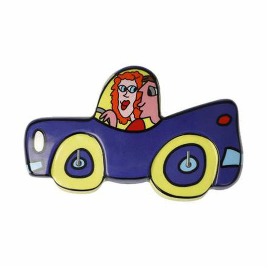 Goebel Key Rack James Rizzi - Fun ride, Key Rack, Porcelain, 26103381