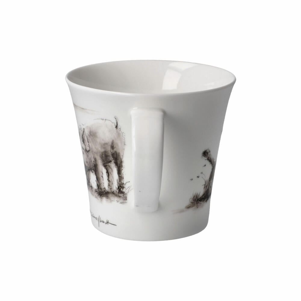 Goebel Coffee-/Tea Mug Peter Schnellhardt - Schwein gehabt!, Tasse, Becher, Fine Bone China, Bunt, 350 ml, 26500311