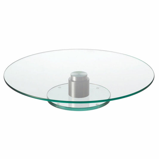 Leonardo Turn cake plate made of two discs, 33 cm, glass, 44064