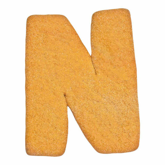 Städter Ausstecher Buchstabe N, Ausstechform, Plätzchenform, Keks, Plätzchen, Edelstahl, 6.5 cm, 112834