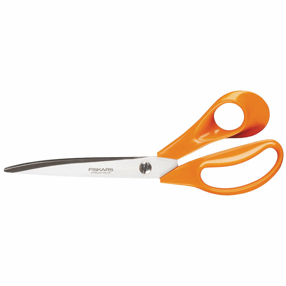 Fiskars Classic Profi-Schere für Rechtshänder, Stoffschere, Stoff Schere, Stahl, 25 cm, 1005151