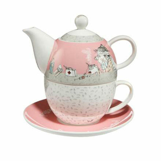 Goebel Get Better - Tea for One Dr. Barbara Freundlieb Barbara Freundlieb Colorful New Bone China 27000581