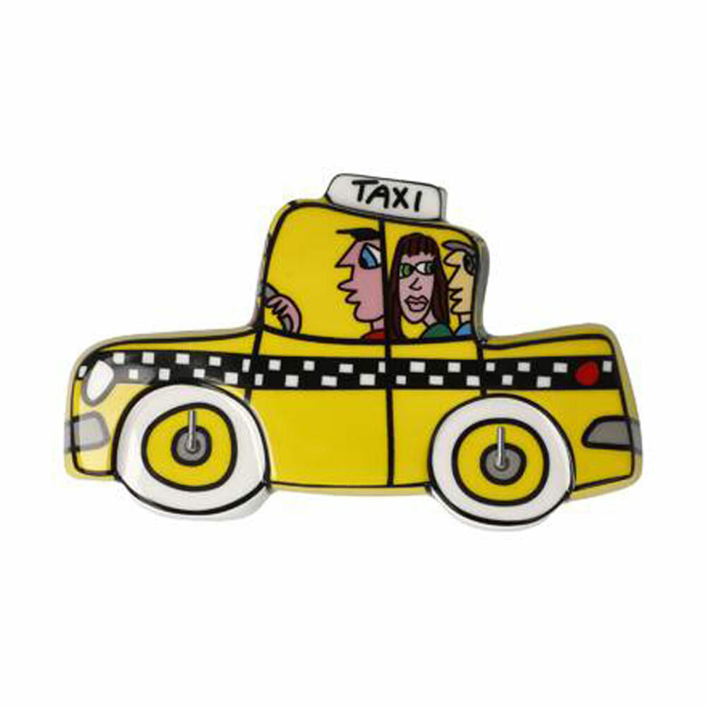 Goebel Key Rack James Rizzi - Yellow Cab, Key Rack, Porcelain, 26103391