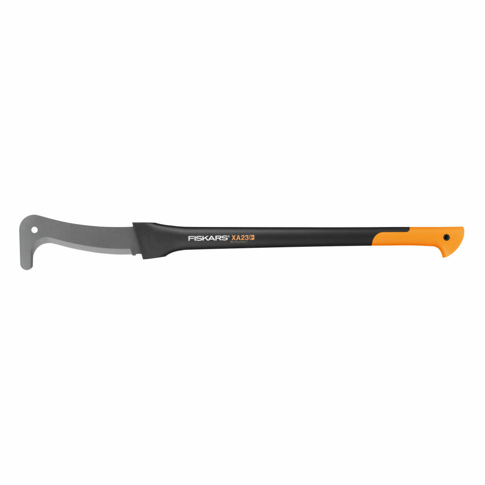 Fiskars WoodXpert Machete XA23, Gartenmachete, Gartenmesser, Gartenzubehör, Stahl / Kunststoff, Schwarz / Orange, 95 cm, 1003621