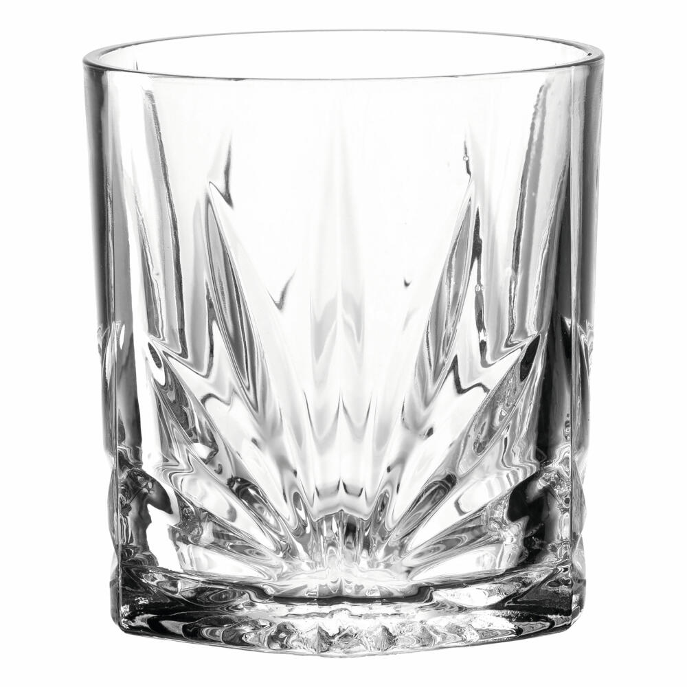 Leonardo Trinkglas Capri, Wasserglas, Saftglas, Kalk-Natron Glas, Klar, 330 ml, 022774