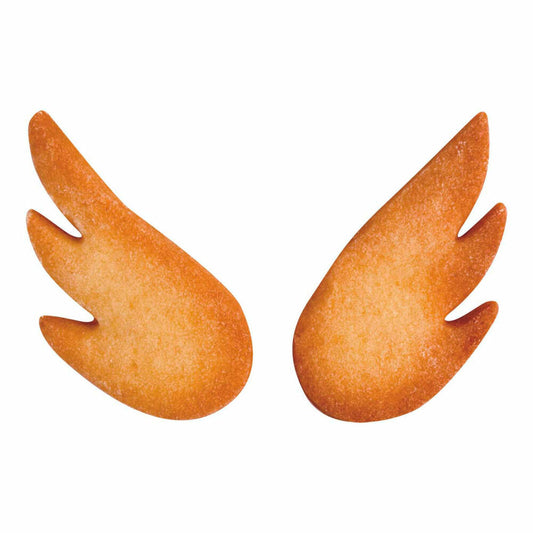 Städter Ausstecher Engelsflügel, Ausstechform, Plätzchenform, Keks, Plätzchen, Edelstahl, 5.5 cm, 105249