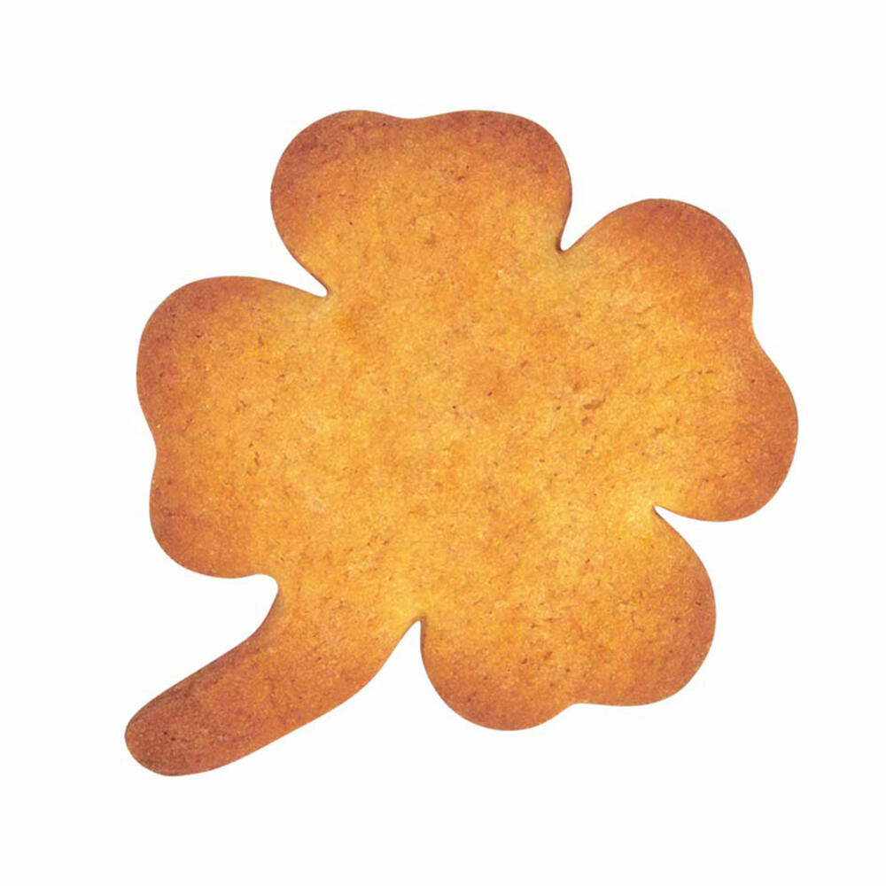 Städter cookie cutter lucky clover, cookie cutter, cookie mold, biscuit, cookies, stainless steel, 7 cm, 100039