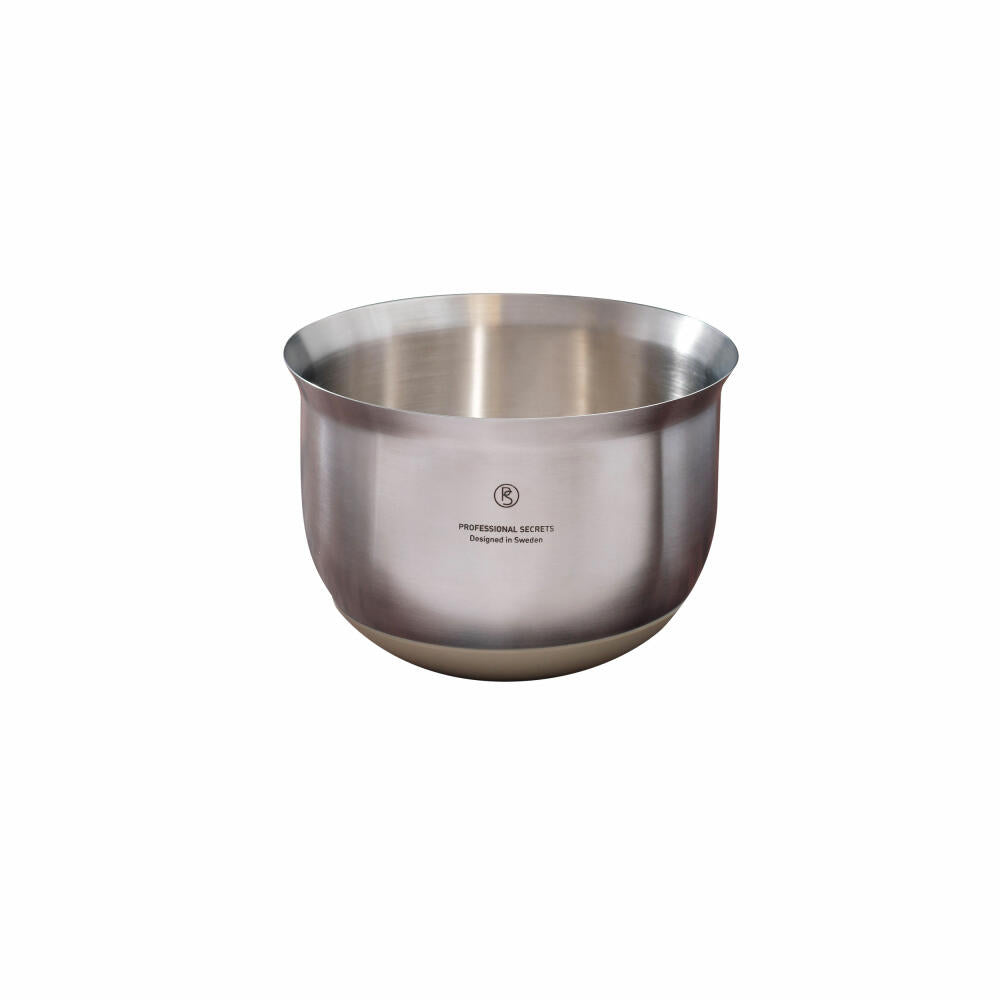 Professional Secrets Mixing Bowl Set, 3-piece, Mixing Bowls, Stainless Steel, 1.2 L + 2.5 L +5 L, 1068