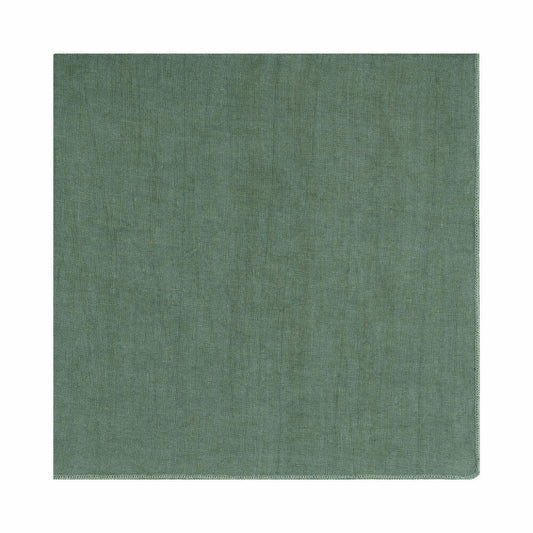 Blomus Linen Napkin Lineo Duck green, fabric napkin, linen, 42 x 42 cm, 64373