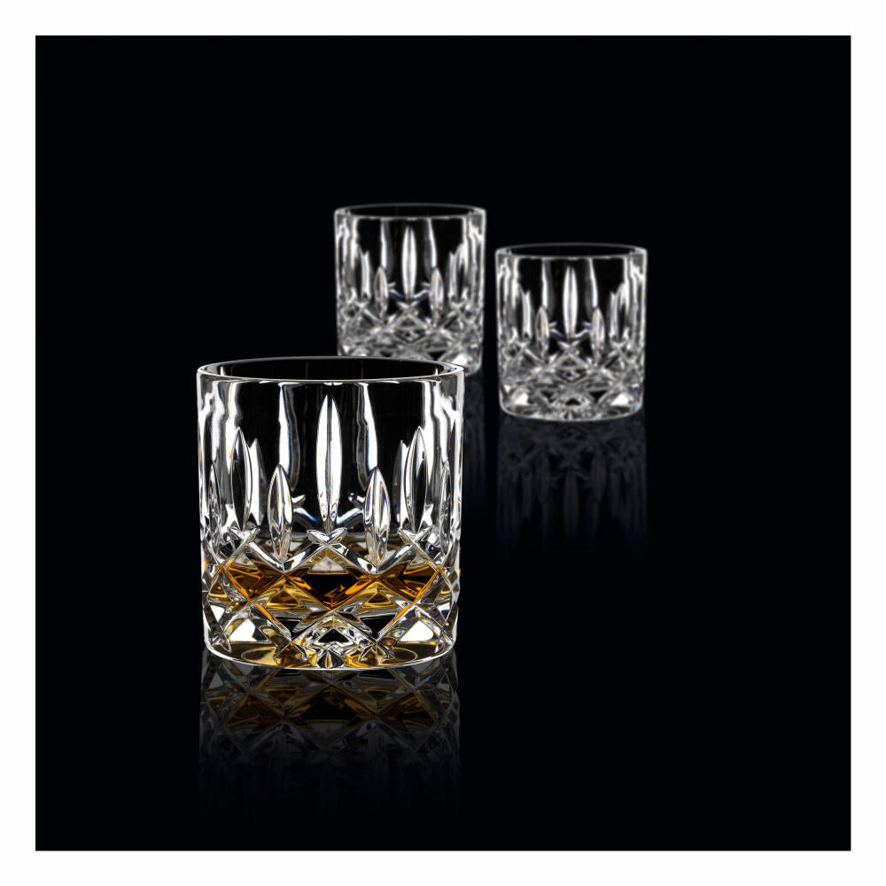 Nachtmann Noblesse Whiskybecher, 6er Set, Whiskyglas, Whiskybecher, Trinkglas, Kristallglas, 295 ml, 101417