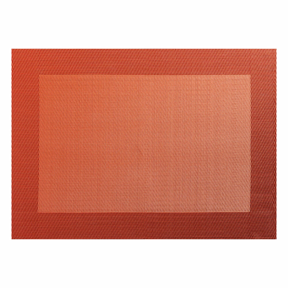 ASA Selection PVC Tischset mit Gewebtem Rand, PVC, Dunkelorange, B 33 cm, 78053076